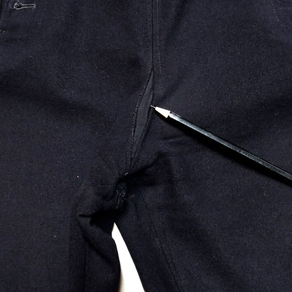 Vintage US Navy Sailor Crackerjack Wool Uniform Top (38L) & Trouser Pants (30R) - Picture 4 of 16